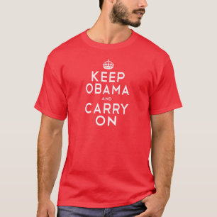 Camiseta Mantenha Obama 2012