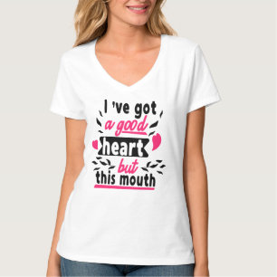 Camiseta Mantenha ou Crie a sua própria camisa-T no pescoço