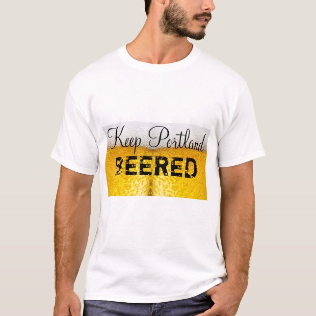 Camiseta Mantenha Portland BEERED (Frente)