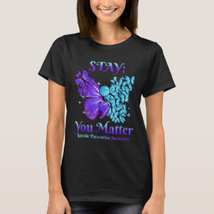 Camiseta Mantenha-Se À Sua Consciência Suicida Semicolon