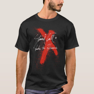 Camiseta Mantenha-se alto e agite os céus