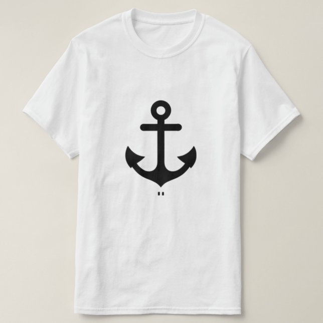 Camiseta Mantenha-se ancorado: força e estabilidade (Frente do Design)