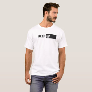 Camiseta Mantenha-se ativo - Tshirt de tipografia motivacio
