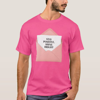 Camiseta Mantenha-Se Brilhante Positivo Do Brilho - Envelop