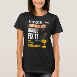 Camiseta Mantenha-Se Calmo E Deixe O Agudo Consertá-Lo A Co