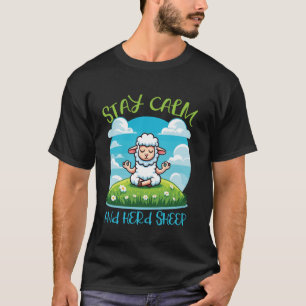 Camiseta Mantenha-Se Calmo E Mantenha-Se Calmo, Pastoral De