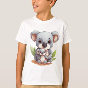 Camiseta Mantenha-se convencido, como um urso Koala.
