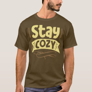 Camiseta Mantenha-Se Cozinado Em Casa Dizendo Higema De Coz