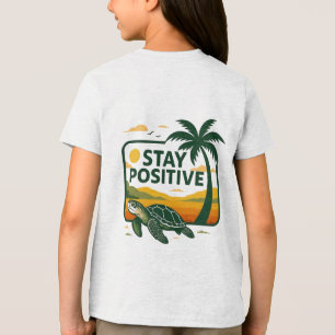 Camiseta Mantenha-se em forma de capuz