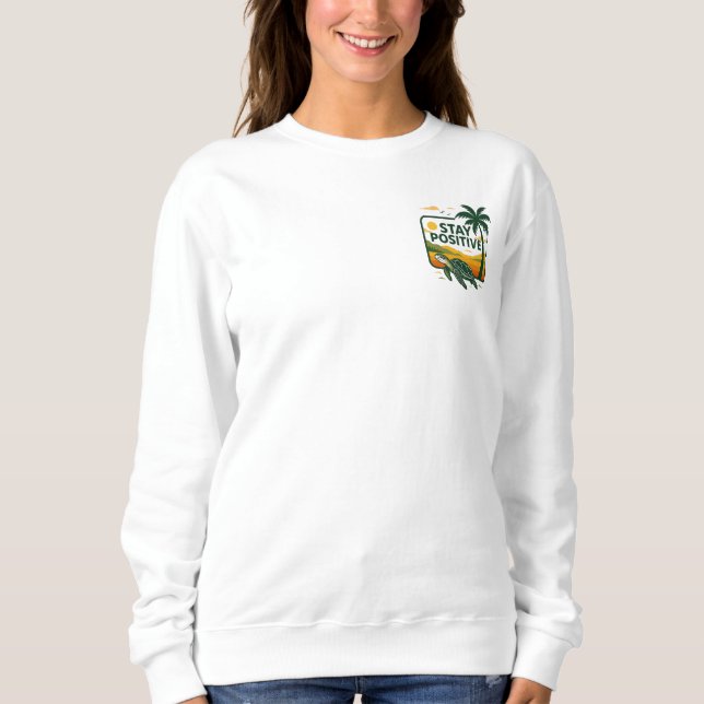 Camiseta Mantenha-se em forma de capuz (Frente)