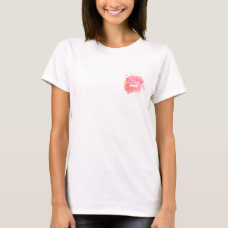 camiseta "mantenha-se forte"