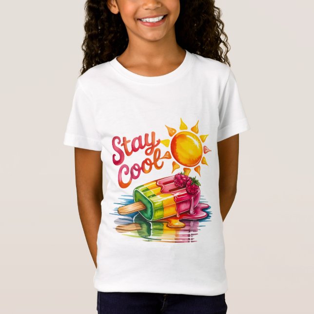 Camiseta Mantenha-se Fresco  (Frente)