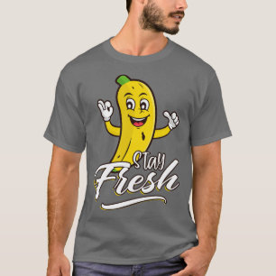 Camiseta Mantenha-se fresco em Banana