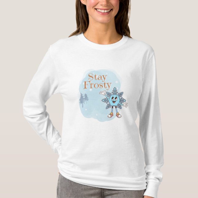Camiseta Mantenha-se Gelado (Frente)