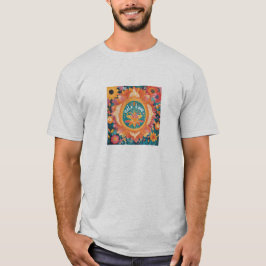 Camiseta Mantenha-se inspirado - Designs motivacionais e de