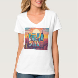 Camiseta Mantenha-se inspirado - Designs motivacionais e de