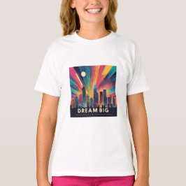 Camiseta Mantenha-se inspirado - Designs motivacionais e de