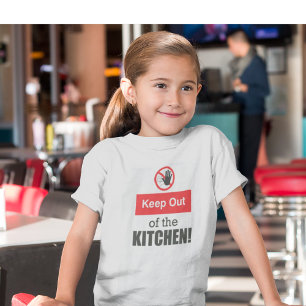 Camiseta Mantenha-se longe das garotas engraçadas da cozinh