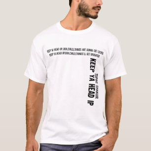 Camiseta Mantenha-se na cabeça, ooh, criança, as coisas v