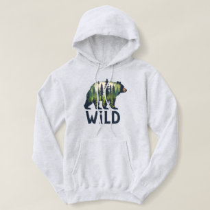 Camiseta Mantenha-se no Urso Selvagem - Aventura Aguarda!