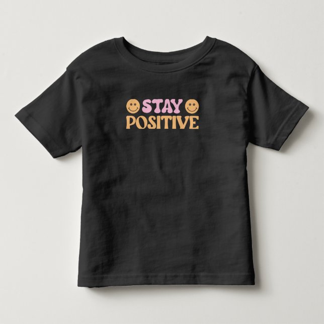 Camiseta Mantenha-se positivo (Frente)