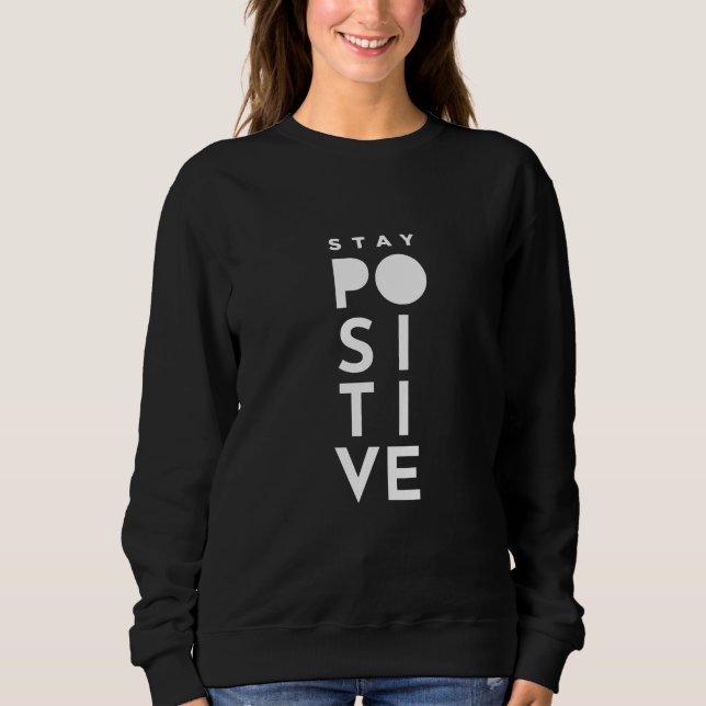 Camiseta Mantenha-se positivo (Frente)