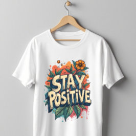 Camiseta Mantenha-se positivo