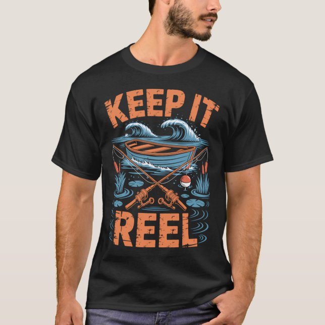 Camiseta Mantenha-se Real (Frente)