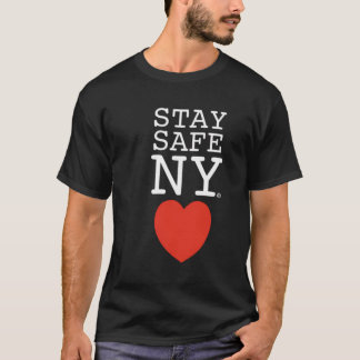 Camiseta Mantenha-se seguro, Ny Hoodie
