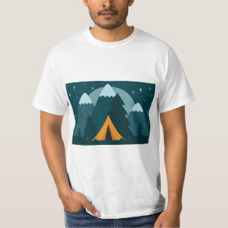 Camiseta Mantenha-Se Selvagem, Aventura Aguarda A Camisa-T