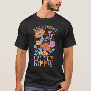 Camiseta Mantenha-Se Trippy Hippie Mycologia E Mu Mágico