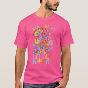 Camiseta Mantenha-Se Trippy Hippie Mycologia E Mu Mágico