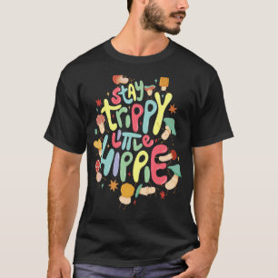 Camiseta Mantenha-Se Trippy Hippie Mycologia E Mu Mágico