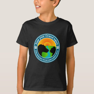 Camiseta Mantenha seu amigo feliz