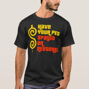 Camiseta Mantenha Seu Pet Espalhado Ou Nervado - Jogo Certo