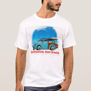 Camiseta Mantenha sonhar, mantenha tirar