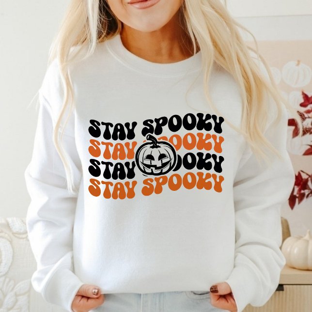 Camiseta Mantenha Spooky Pumpkin Patch Halloween (Criador carregado)