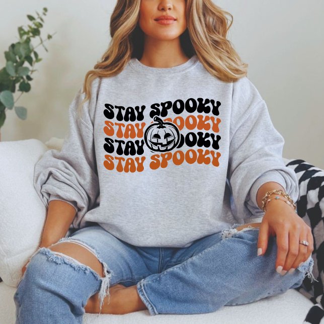Camiseta Mantenha Spooky Pumpkin Patch Halloween (Criador carregado)