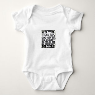 Camiseta Mantenha sua cabeça acima