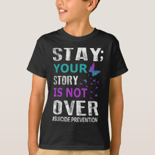 Camiseta Mantenha Sua História Não Está Sobre A Prevenção A