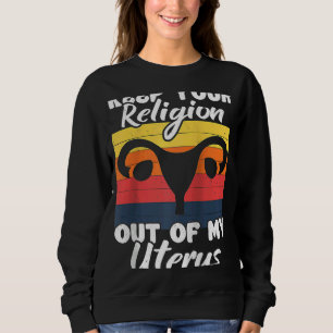 Camiseta Mantenha Sua Religião Fora Do Meu Repórter Feminis