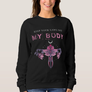 Camiseta Mantenha Suas Leis Do Meu Corpo, Feminista Pró-Esc