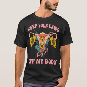 Camiseta Mantenha suas leis longe do meu corpo Pro Choice F
