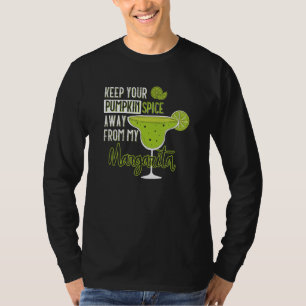 Camiseta Mantenha-Te A Pumpkin Esforçar-Te Da Minha Margari