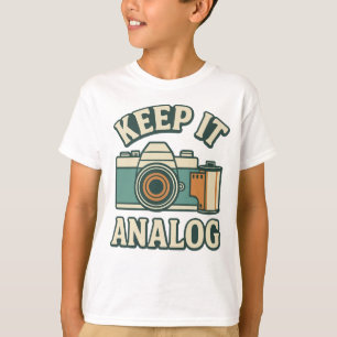 Camiseta Manter analógico