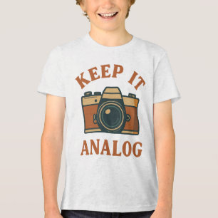 Camiseta Manter analógico