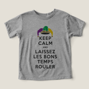 Camiseta MANTER CALM e LAISSEZ LES BONS TEMPS ROULER