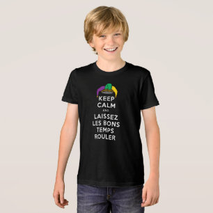 Camiseta MANTER CALM e LAISSEZ LES BONS TEMPS ROULER