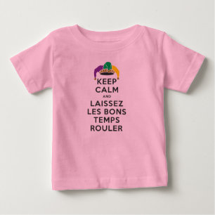 Camiseta MANTER CALM e LAISSEZ LES BONS TEMPS ROULER