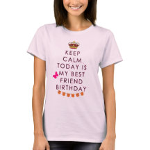 MANTER CALM HOJE É MEU MELHOR AMIGO ANIVERSÁRIO